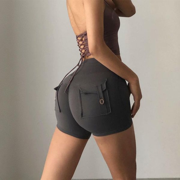 

women's leggings salspor women short seamless high waist legging push up workout pants gym clothing quick drying, Black