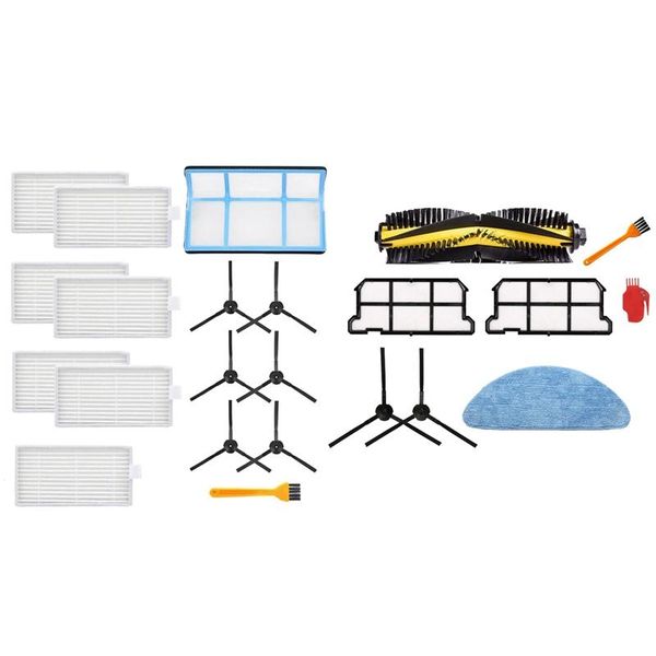 

vacuum cleaners for ilife v7 v7s plus filter mop cloth side brush & main dust collector v5 v5s