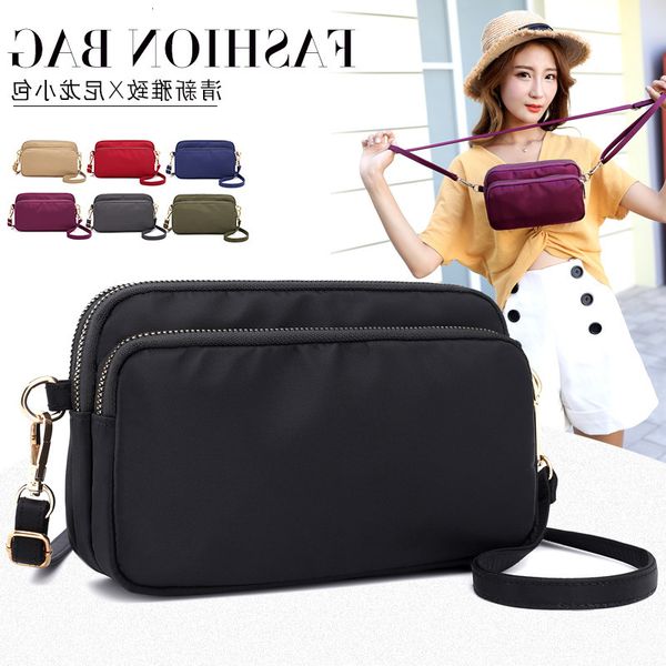 

lightweight fashion single shoulder bag women's mini leisure nylon simple and versatile go out messenger