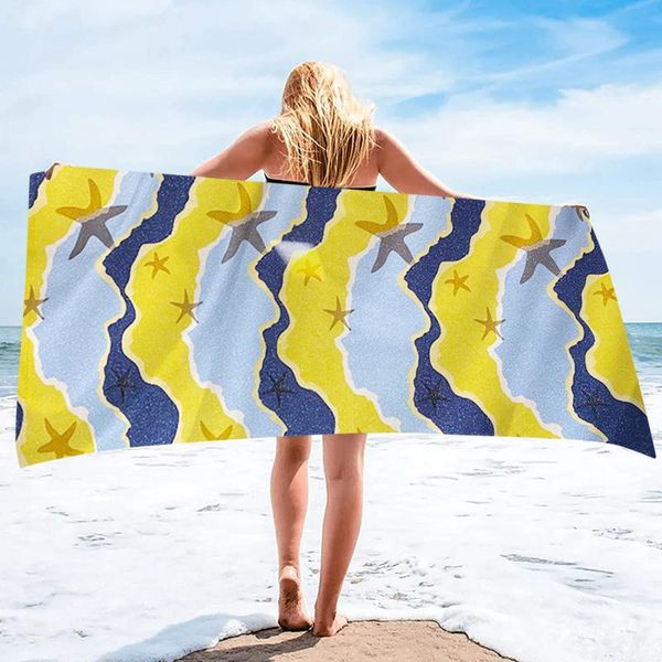

towel quick-drying beach multifunctional microfiber bath mat seaside holiday square skirt #k
