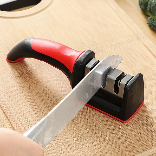 Affilatrice per uso domestico Affilatrici rapide Whetstone Stick Affilacoltelli da cucina Gadget da cucina Tipo a 3 stadi 20220107 Q2