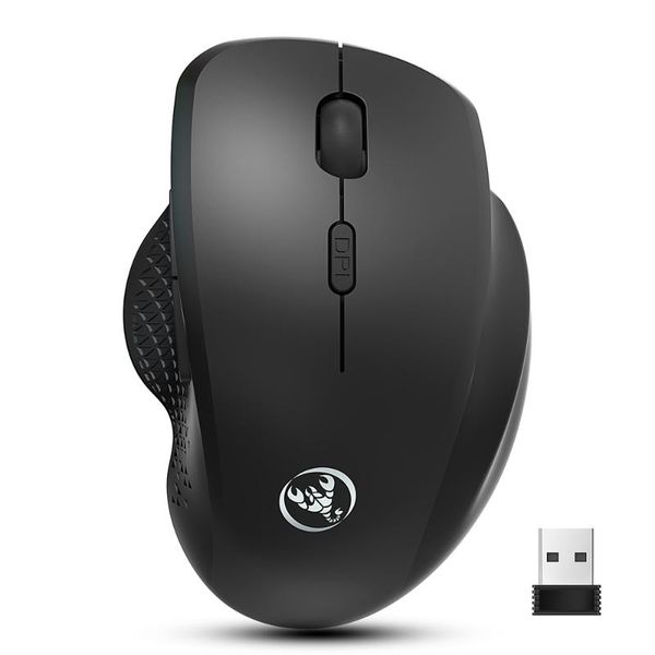 

wireless ergonomic mouse 2.4ghz with adjustable dpi mute for pc/lapcomputer internet surfers mice