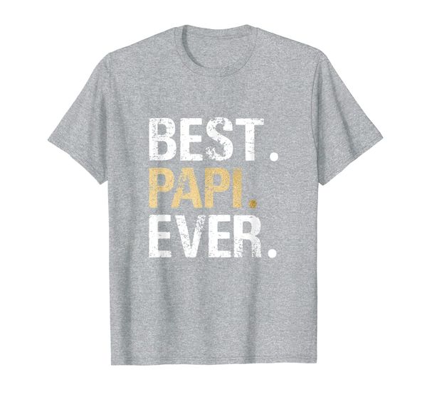 

mens papi graphic papi gift from granddaughter grandson t-shirt, White;black
