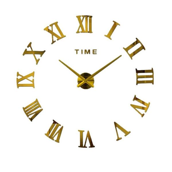

wall clocks 1pc clock creative digital unique dyi 3d decorative accessories for office