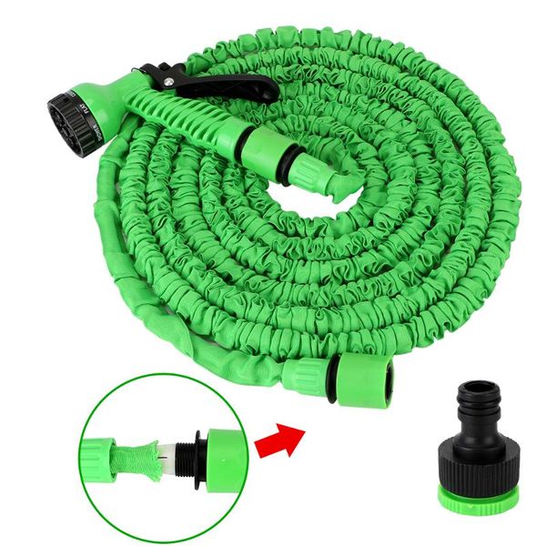 

watering equipments expandable cars garden washing hose sprayer high pressure pipe 7 modes adjustable water gun foam