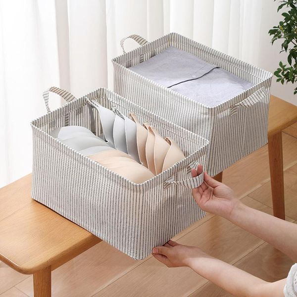 

clothing & wardrobe storage foldable basket with handles flexible fabric bin multipurpose cube for home bedroom closet storeroom