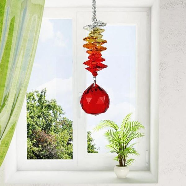 

garden decorations crystal ball pendant european geometric home lighting center chain crafts part diy decoration meteor chande g8q6