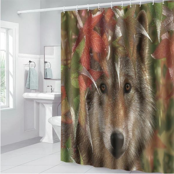 

customized 3d hd printing waterproof bathroom curtain household shower curtains