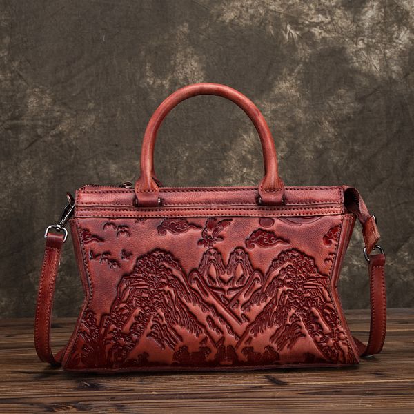 

2021 womens luxurys designers bags women wallet crossbody bag plain landscape chinese style boston versatile handbags summer fashionbags tot