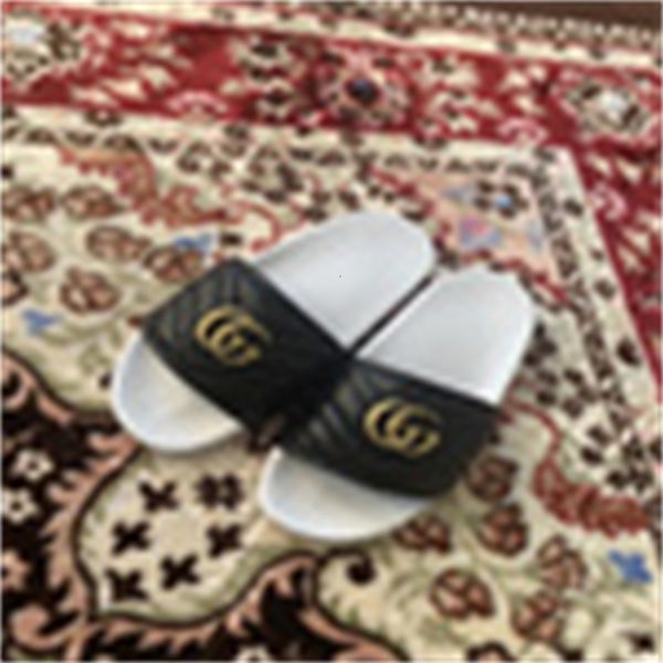 

handmade slippers thongs designer walking tennis sandals luxury mules slides women shoes casual b7q6, Black;white