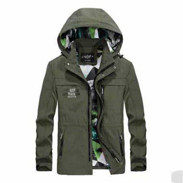 

men's jackets est cotton solid plus size long hooded jakcet casual loose windbreaker zipper jacket coats 4et3, Black;brown
