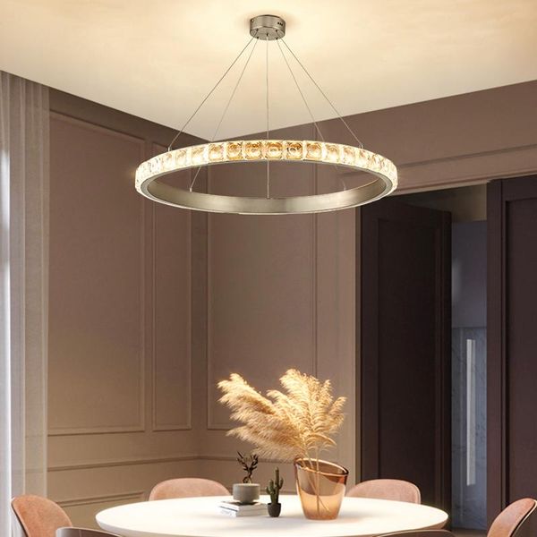 

modern art decor led chandeliers lighting lustre crystal pendant chandelier lights living dining room hanging lamp luminaire