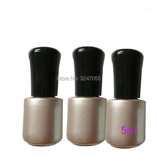 

10pcs30pcs50pcs 5ml empty nail oil refillable containers, polish bottle with a lid brush, art decorations tools storage bottles & jars