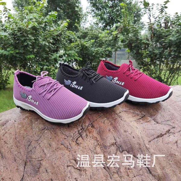 

winter women's cotton shoes old beijing cloth plush warm sports night market running volume, Black