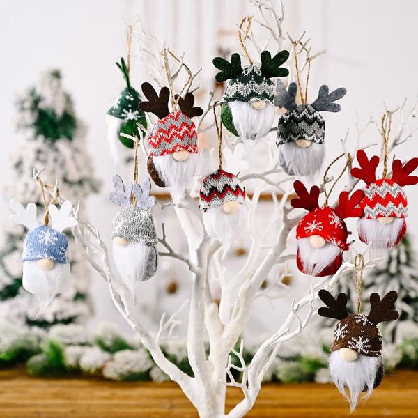 

christmas decorations 5pcs decor santa claus dolls for home ornaments noel craft 2022 year navidad gift xmas