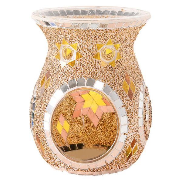 

1pc creative mosaic candle holder deskstand bohemia candlestick decor fragrance lamps