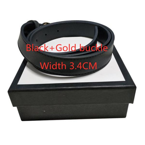 

belts width 3.8cm 2021 belts man ladies jeans fashion genuine leather women belt for men letter double buckle g mens with box 90-125cm 3.4cm, Black;brown