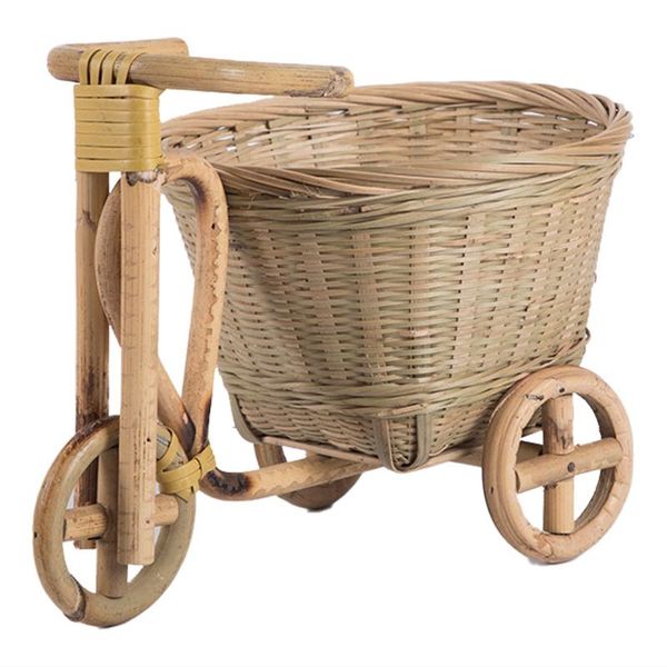 

storage baskets mini bamboo handmade woven wicker basket rattan for fruit food organizer bicycle art crafts kitchen desk decoration