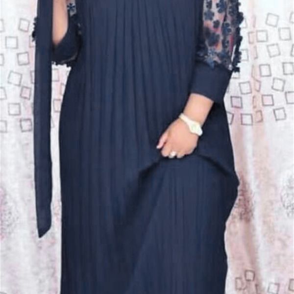 

female plied dress long cut mesh sleeves outside the shoulder with waist belt party celebrate event dressed occasion jqmy, Black;gray