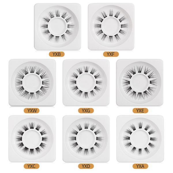 

3d diy eyelashes clusters false eyelash segmented lash extension portable handmade individual volume fake lashes set