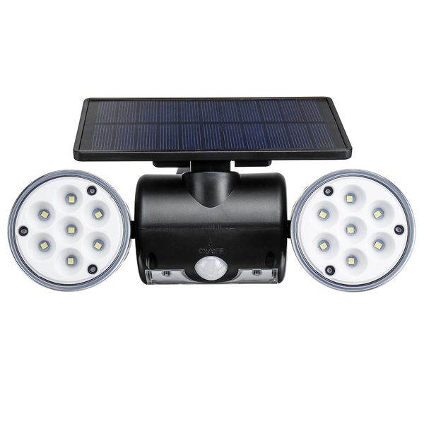 

30led solar power infrared sensor light outdoor security garden lamp waterproof
