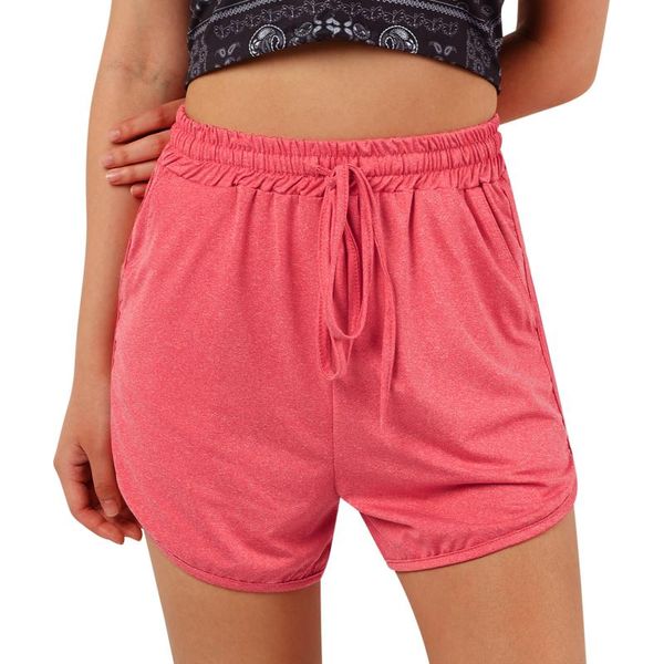 

women's shorts women sport loose style running elastic high waist short pants summer gray casual sweatpants with pockets, White;black