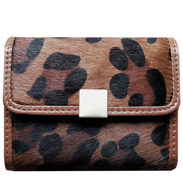 

card holders fashion ladies short wallet genuine leather mini clutch cute holder small coin purse, Brown;gray