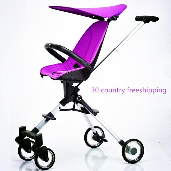 

trike xl dsland mom baby light way two-way high view cart 4.5kg small pram strollers#1