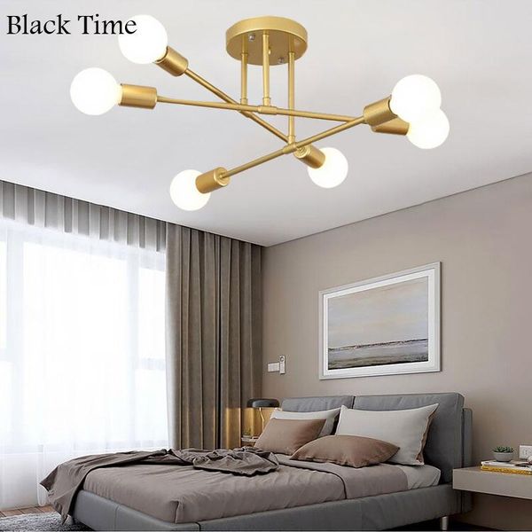 

modern led chandelier e27 light bulbs for living room dining kitchen decor ceiling indoor lighting fixture chandeliers