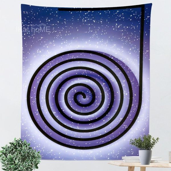 

tapestries purple energy symbol chakra trippy tapestry mandala wall hanging tarot boho home decor living room tapiz pared tela