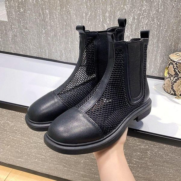 

platform shoes sandals women 2021 sandal fashion mesh (air mesh), Black