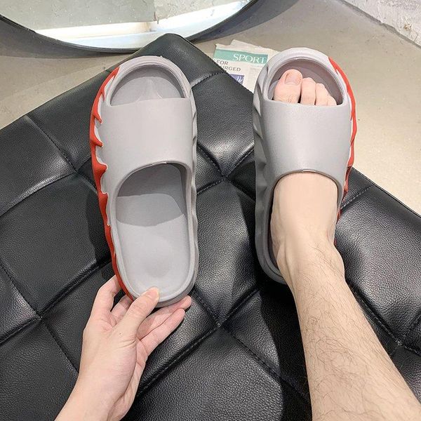 

women slippers summer shoe flat waterproof female ladies shoes soft light slides comfortable beach, Black