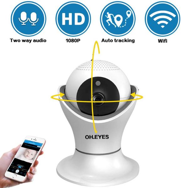 

cameras 1080p wireless ip camera indoor home night vision wifi cctv ptz security surveillance system 2mp baby monitor remote view