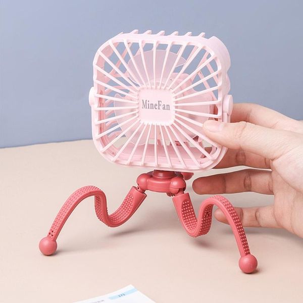 

electric fans ocs clip-on desk fan portable mini personal 3 speed deformable bracket