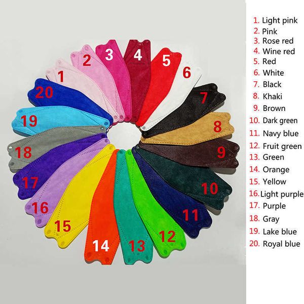 

in stock ce certificate protective face masks 10pcs/lot 4-layer kf94 mask dhl fast ship