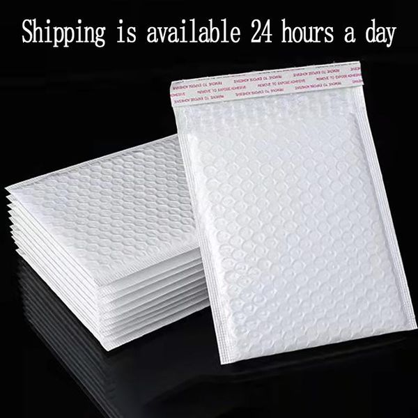 

packing bags 25 pieces bubble envelope makeup gift bag charm white packaging with padded mailing