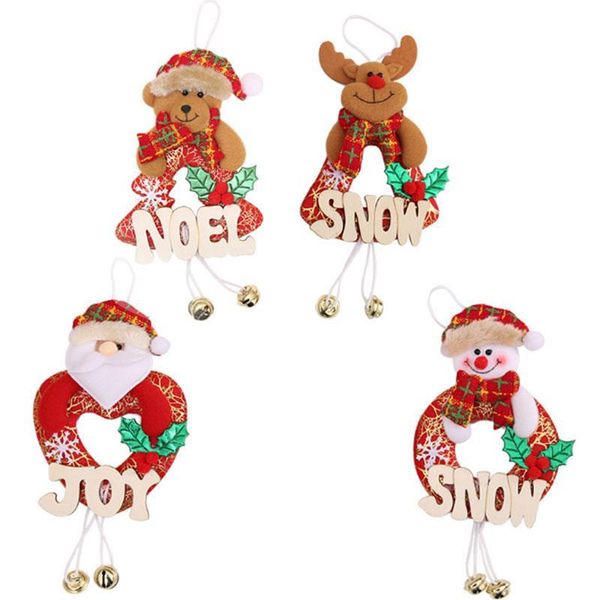 

party decoration christmas tree santa claus snowman elk bear festival ornaments xmas decor