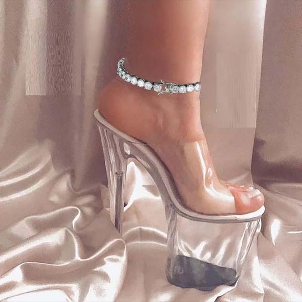 

anklets 5mm width square tennis anklet 1 row bling cz women zirconia hiphop jewelry fashion charm gold silver color gift, Red;blue