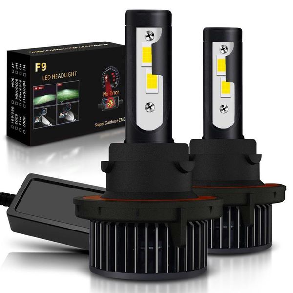 

car headlights 2pcs h4 h7 h11 h13 9004 9005 9006 headlight bulbs led lamp 9v-36v 7500lm auto fog lights 6000k white