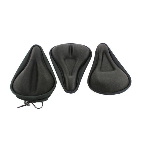 

bike saddles cycling pad bicycle seat cover cushion accessories wider silicone soft silica gel saddle