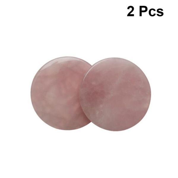 

false eyelashes 2pcs grafted eyelash gasket jade stones extension glue pallet holder round pad for women ladies girls )