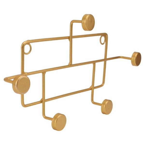 

hooks & rails 1pc decorative wall iron hat clothes hanger versatile household