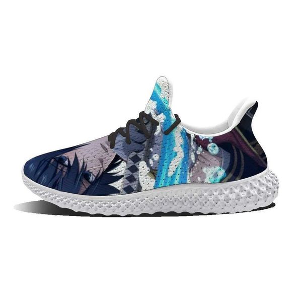 

spring 2021 tomioka giyuu fresh pattern breathable flat running shoes hnw2