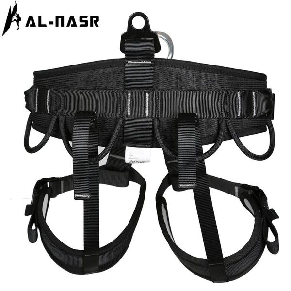 

cords, slings and webbing al-nasr outdoor professional men women rescue aerial work belt climbing rope rappelling half body safety rock