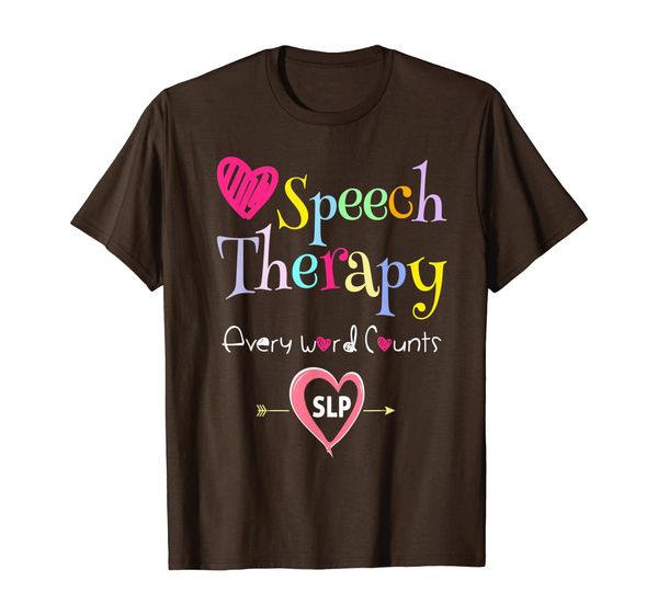 

slp shirts speech language pathologist gifts speech therapy t-shirt, White;black