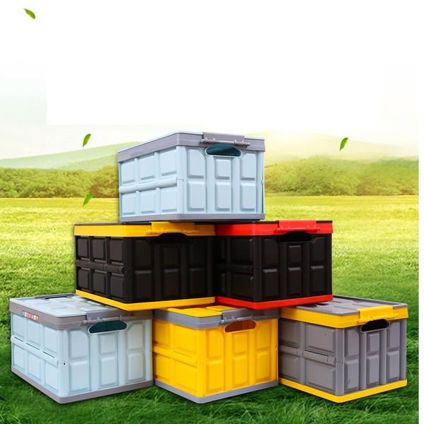 

car organizer plastic collapsible trunk storage box multifunctional foldable