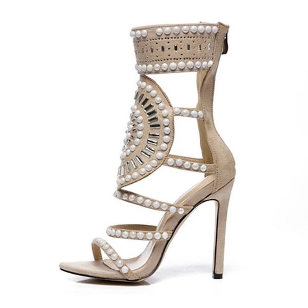 

dress shoes drop ethnic open toe rhinestone design high heel women sandals crystal ankle wrap diamond gladiator black