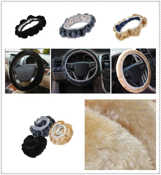 

steering wheel covers car cover plush super soft handle for kia rio k4 k5 sportage sorento venga avante sonata