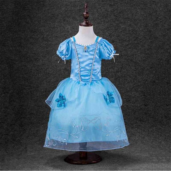 

summer 2019 girls' fashion dress children's princess dress, Red;yellow