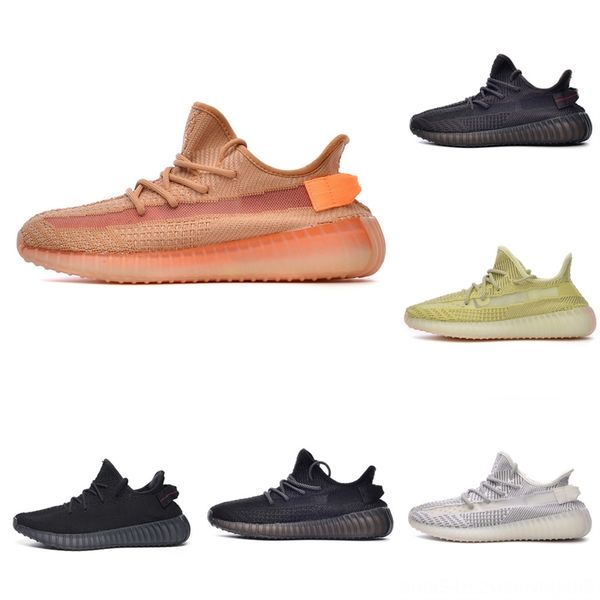 

fl5lq kanye west reflective desert light yeezreel natural fade asriel tailsage flax shoes cinder mens running zyon 350 women, Black